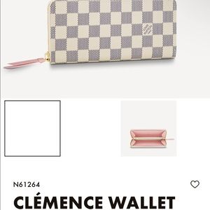 Louis Vuitton Clemence Wallet